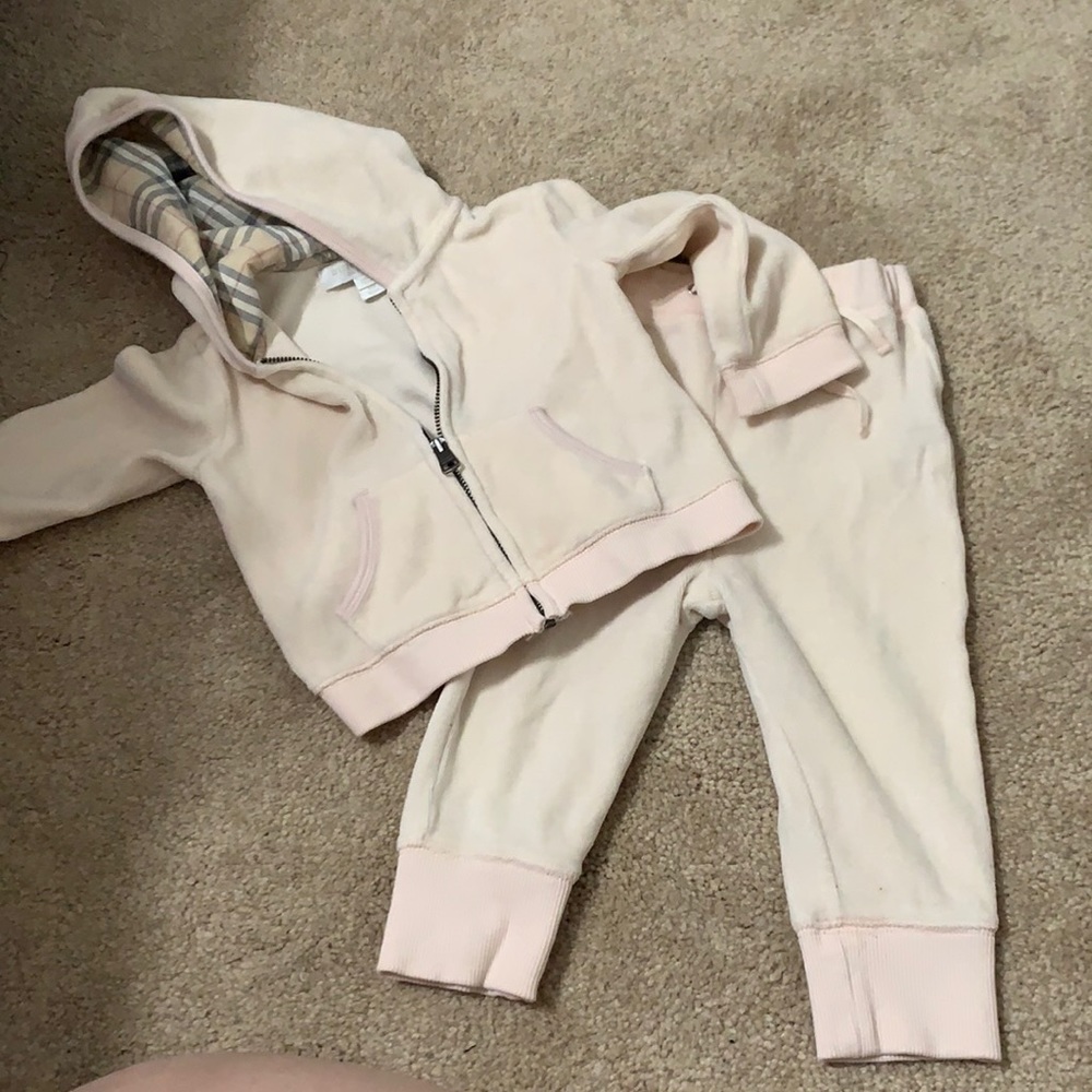 Burberry kids tracksuit